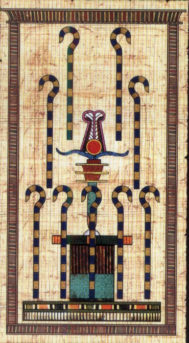 El Tarot Egipcio (Martina Gabler. Guillermo D. Elizarraras)